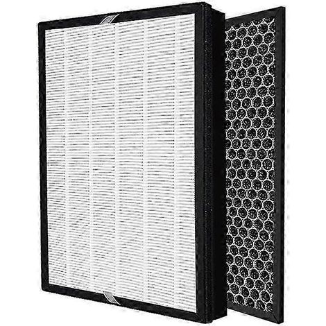 Filtre HEPA à charbon actif de rechange FY2420/30 FY2422 compatible avec les purificateurs d'air Philips AC2889, AC2887 et AC2882. (1/5)