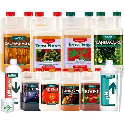 Canna 10-pièces kit d'engrais – plantes nutriments kit (1/2)