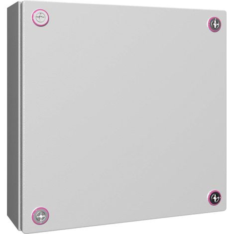 Rittal KX 1507.000 Contenitore da installazione, Contenitore da parete 300 x 300 x 120 Lamiera d'acciaio Grigio lumines