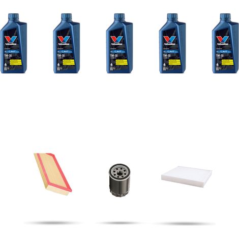 Kit tagliando 3 FILTRI e 5L OLIO compatibile con Suzuki Sx4 S-Cross 1.6 85kw Dal 2013 (1/5)