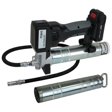 Pompe à graisse sans fil 18V – Moteur électrique DC haute performance – Écran intégré avec indicateur de batterie – Protection contre surcharges – Mato - Standard-S-LS400gStandardu (1/3)