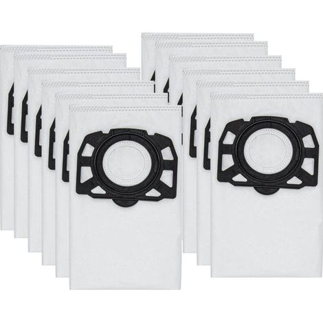 Staubsauger-Filterbeutel mit Watte, neue Serie KWD1, KWD2, KWD3, WD2 Plus, WD3 (12er-Packung) (1/3)