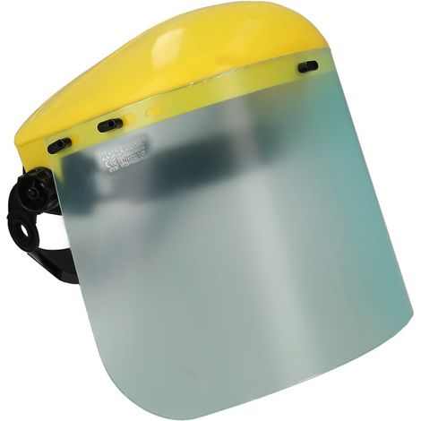 Verstellbarer Gesichtsschutz mit Sicherheitsvisier und 39 x 20 cm großem Polycarbonat-Bildschirm
