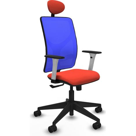 Silla de oficina piqueras y crespo Motilla blanco espuma alta densidad (1/2)