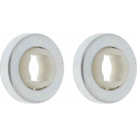 2x Roulement à billes de volet roulant Ø extérieur 28mm Ø intérieur 12mm et carré 10mm en acier et nylon Fenêtre Store Ouverture Fermeture Caisson Treuil Cage Emboutie (1/5)