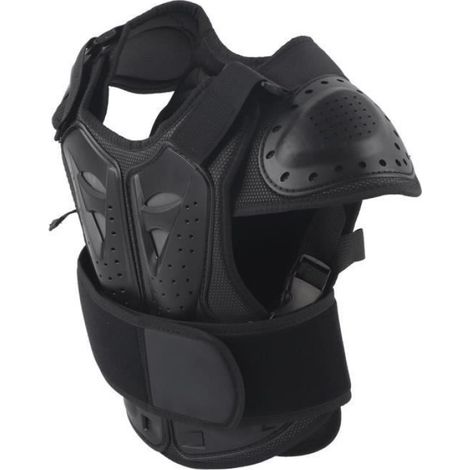 Zerone Armure d'équitation pour enfants Moto Riding Armor Gilet Confortable Vélo Vélo Poitrine Protection Du Dos Pour Enfants (1/4)