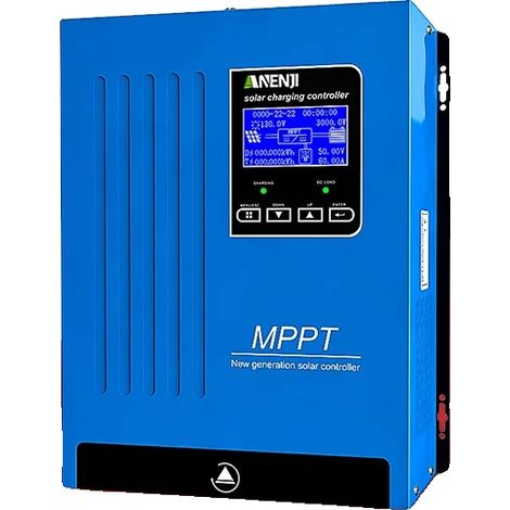 Controlador de carga solar, corriente máxima de 100 A, tecnología inteligente, ANJ-48V-100A (1/5)
