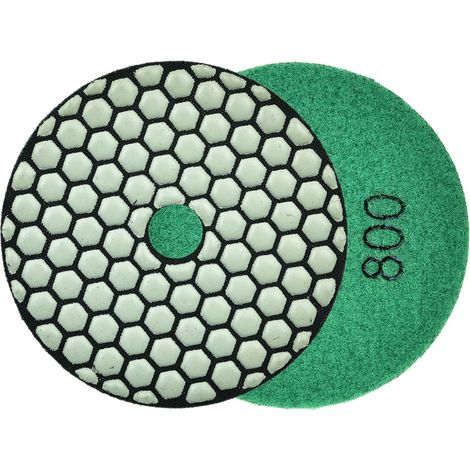 Polierscheibe zum Trockenschleifen von Steinzeug 100 mm GR800 (25/250) (1/4)