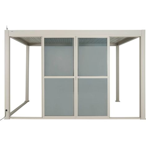 Portes pour pergola Evora argile - Hespéride