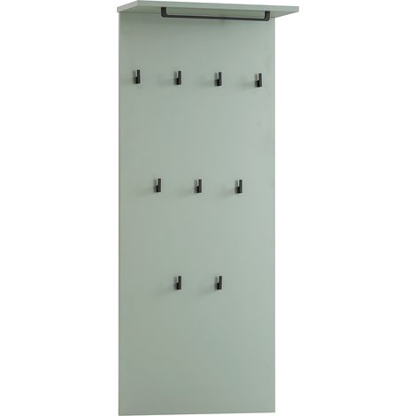Garderoben Hakenpaneel JULBACH-80 in Pistazie, B/H/T: ca. 50/110,6/20,9 cm (1/3)