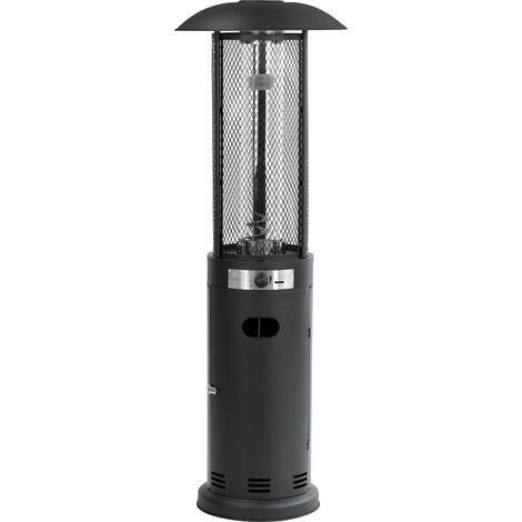 Primaster Feuersäule Gasheizer Heizstrahler Gas Arenal 11 kW Heizpilz Terrasse