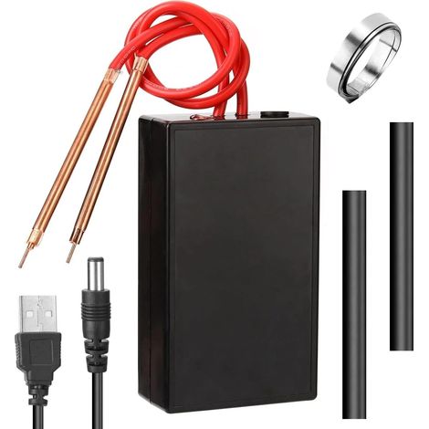 18650 Batterie Soudeuse par Points, Machine de Soudage par Points, Mini Outil de Soudage par Points Portable DIY Ensemble Complet 18650 Batterie au Lithium Nickel Ceinture Soudage par Points (1/5)