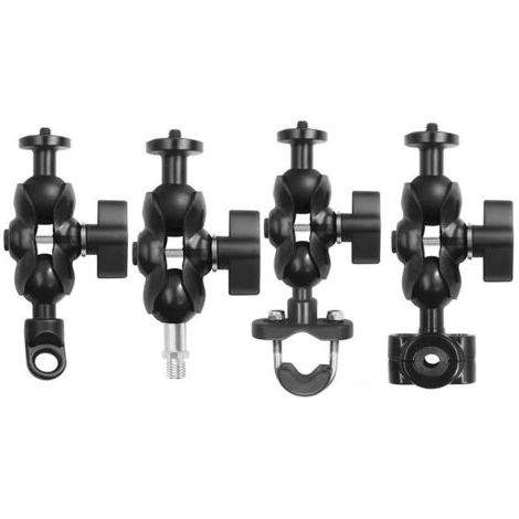 Support de fixation métallique pour caméra de vélo/moto sportive GoPro/Insta360/Ant (1/5)