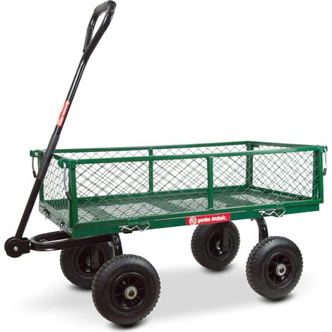 Chariot de jardin en acier 98X45X50CM (1/5)