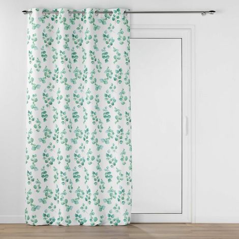 Rideau a oeillets 140 x 260 cm polyester imprime Leandre (1/5)