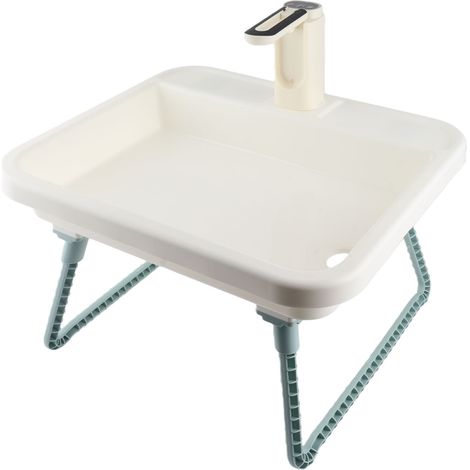 Kit comprenant un lavabo d'extérieur portable et une pompe à eau électrique pour le camping et les activités de jardinage (1/5)