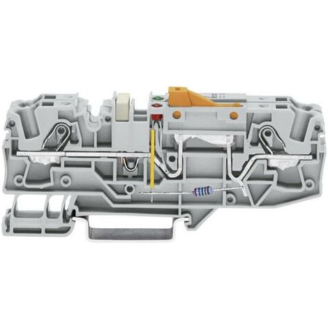 Bloc de jonction sectionnable WAGO 2006-1671/1000-851 15 mm ressort de traction Affectation: L gris (1/4)