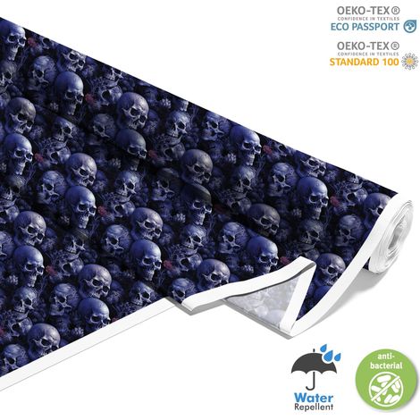 TESSUTI DECORATIVI PER ESTERNI OXFORD - Motivo Teschio I DX4750 (1/5)