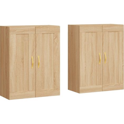 Maison Exclusive - Armarios de pared 2 uds madera de ingeniería r