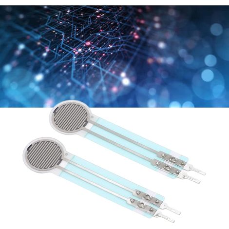 Capteur de Pression à Couche Mince Capteur de Force Flexibles Sensibles Résistance Touch Bend Type 0.4mm Force 3kg Haute Précision pour Applications Automatisation Robotique Médicale C10 LT 2 Pièces (1/5)