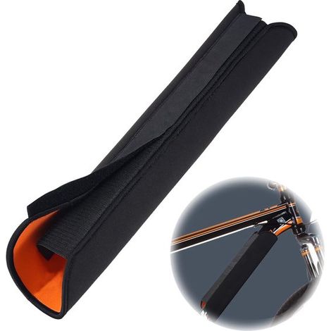 Juego de 2 fundas protectoras de neopreno para la batería del cuadro de la bicicleta eléctrica (1/5)