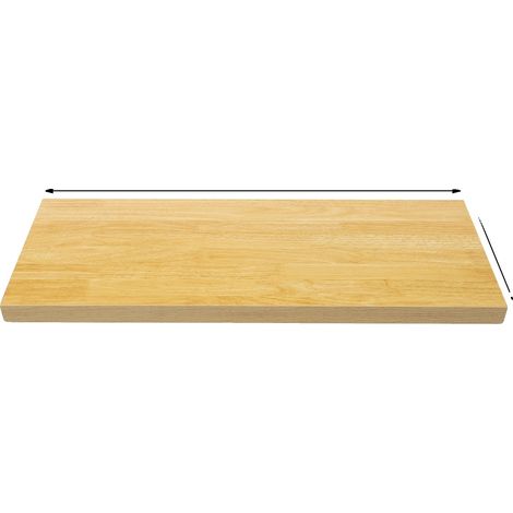 Banco de trabajo, capacidad de 500 kg, diseño versátil, color madera. (1/2)