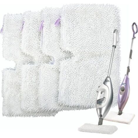 ALLIANDIS4 Pièces tampons de nettoyage de remplacement en microfibre domestique pour vadrouilles à vapeur Shark série S3500 S3550 S3901 S3601 S3501 (1/4)