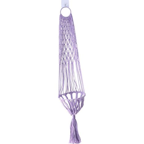 Pots suspendus pour plantes dentelle style bohme couleur M (1/5)