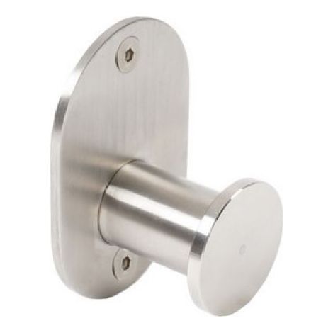 APPENDIABITO SINGOLO MOD. BLIZZ SPAZZOLATO Spazzolato cm 4,5xh.6,5x3,4