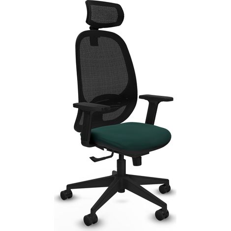 Chaise de bureau piqueras y crespo modèle 2023 noir mousse haute densité (1/2)