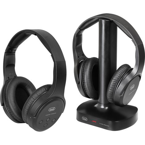 Trevi FRS 1580 TW Auriculares Inalámbrico y alámbrico Diadema TV Negro (1/3)