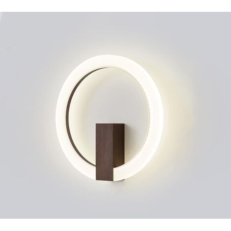 Luminaire minimaliste moderne/appliques murales d'escalier d'allée de salon de luxe léger/applique murale de chambre d'appartement d'hôtel/appliques murales de chevet de chambre à coucher (couleur caf (1/4)