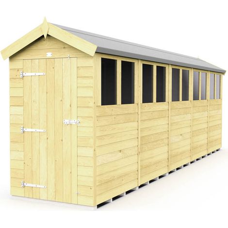 4 x 20 Apex Shed