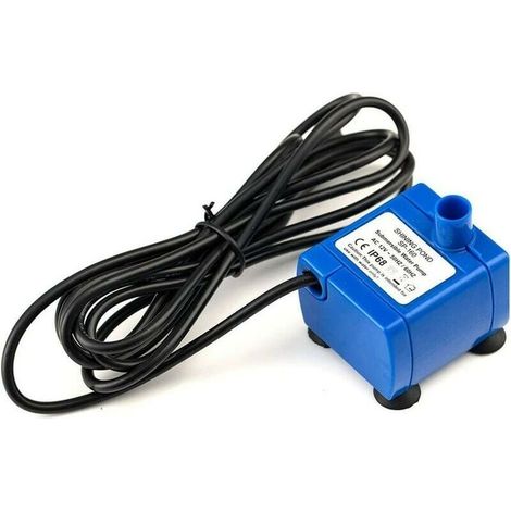 Safe automatic water fountain for dogs and cats, premium non-slip silicone mat water fountain with 1.6L blue flower water pump (1/3)