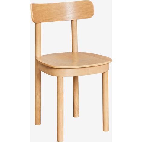 SKLUM 2er-Set Taleri Esszimmerstühle aus Holz Braun Eiche (1/5)
