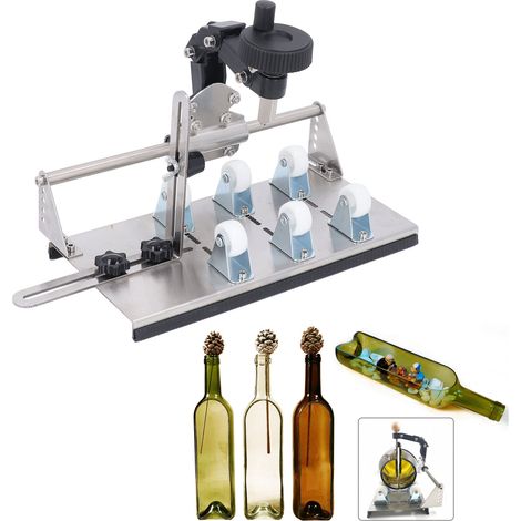 Neuer Flaschenschneider aus Edelstahl, multifunktionaler Glasschneider, Glasflaschen-Schneidewerkzeug, DIY-Flaschenschneider, neuer Flaschenschneider. (1/5)