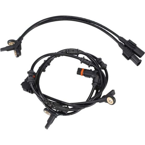 Ensemble (4 PièCes) Capteur de Vitesse Roue ABS ArrièRe pour W164 ML350 ML320 GL350 GL450 R350 1645400717 + 1645400917 (1/4)
