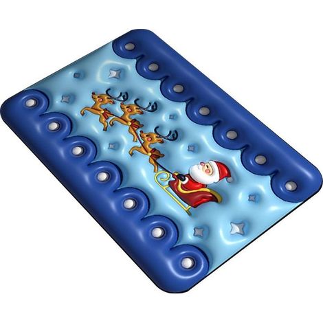 Tapis de sol d'intérieur antidérapant et amusant pour Noël - Style 4 40 x 60 cm (1/3)