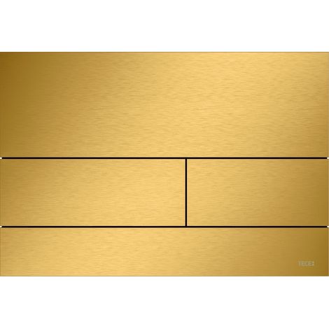 Tece TECEsquare - WC-Betätigungsplatte, Gold gebürstet 9240847