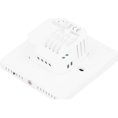 Thermostat mural HY609WIFI-WE WW, régulateur de température de chauffage 110-250V (blanc) (1/5)