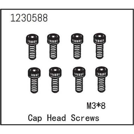 Cap Head Screw M3x8