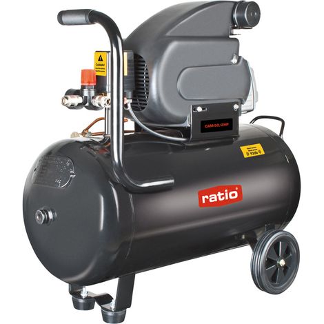 Compresor de pistón RATIO Serie CAM-50/2HP - (1/3)
