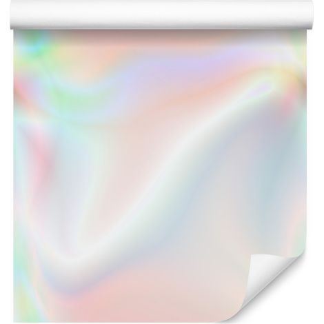 Tapetenhintergrund mit Farbverlauf von Weiß, Hellgrau und Koralle, 50 x 1000 cm (1/5)
