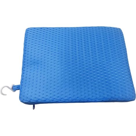 4D Tapis de Chaise de Bain, Banc de Douche, Coussin de Baignoire, Chaise de Douche pour Personnes âgées, Coussin de Bain, bancs de Baignoire pour Personnes handicapées (Bleu) (1/5)