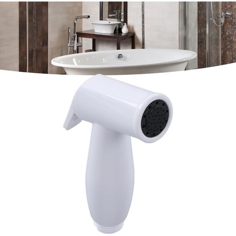 Tête de pulvérisation G1/2 pour douchette de baignoire bidet, douchette de toilette blanche, robinet, lave-mains féminin, ensemble de 3 pièces B1115W (1/5)