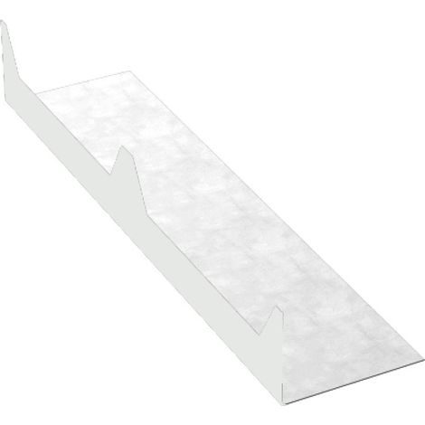 Yousteel – Closoir cranté 2100 mm – Acier laqué polyester 25 µm – Largeur 85 mm – Pour panneaux sandwich AXEL PLUS (1/3)