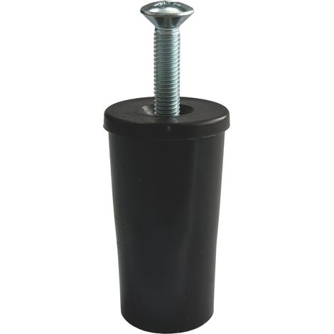 Paracolpo per Tapparelle con Rondella e Vite Colore Marrone Mm 41 50 Pezzi