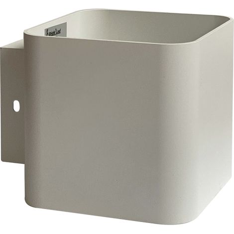 Aplique de Pared LED G9 Cuadrado 4W · Luz Cálida 3000K para Interior (1/2)