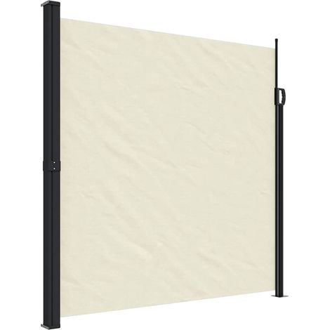 Seitenmarkise Ausziehbar Creme 200x500 cm vidaXL
