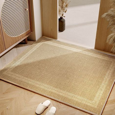 Tapis Décoratif Cuisine Lavable Antidérapant Dos Caoutchouc Absorbant Évier Intérieur 60x90cm Usage Quotidien (1/4)